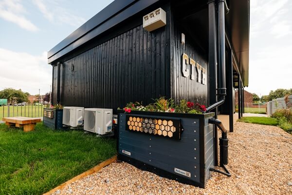 DIY SOS Beverly completed install of SuDS Planters
